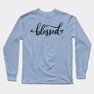 Blessed Blessings Thankful Love Long Sleeve T-Shirt